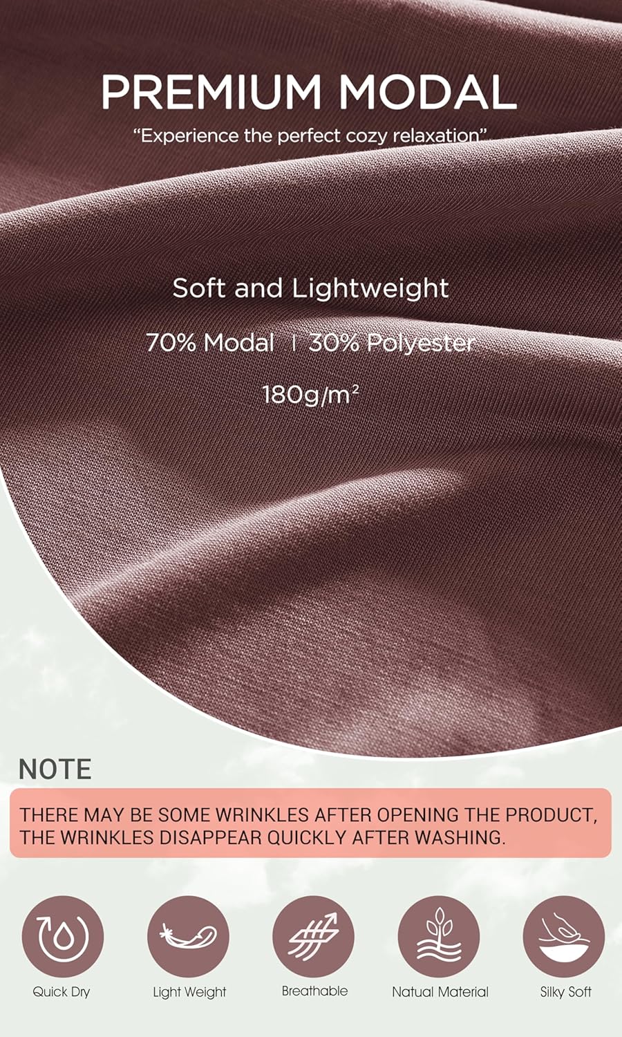 ODODOS Women's Modal Soft Long Sleeve Tee with Thumb Hole Athletic Gym Workout Tops Yoga Shirts - Image 6