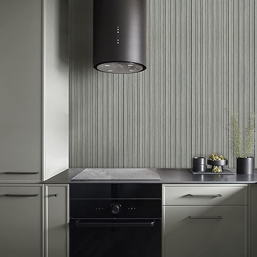 Vista 19 de Concord Paneles de pared 3D Muestra - Nogal 4 x 4 pulgadas Paneles impermeables CO600-11 -M Nuez