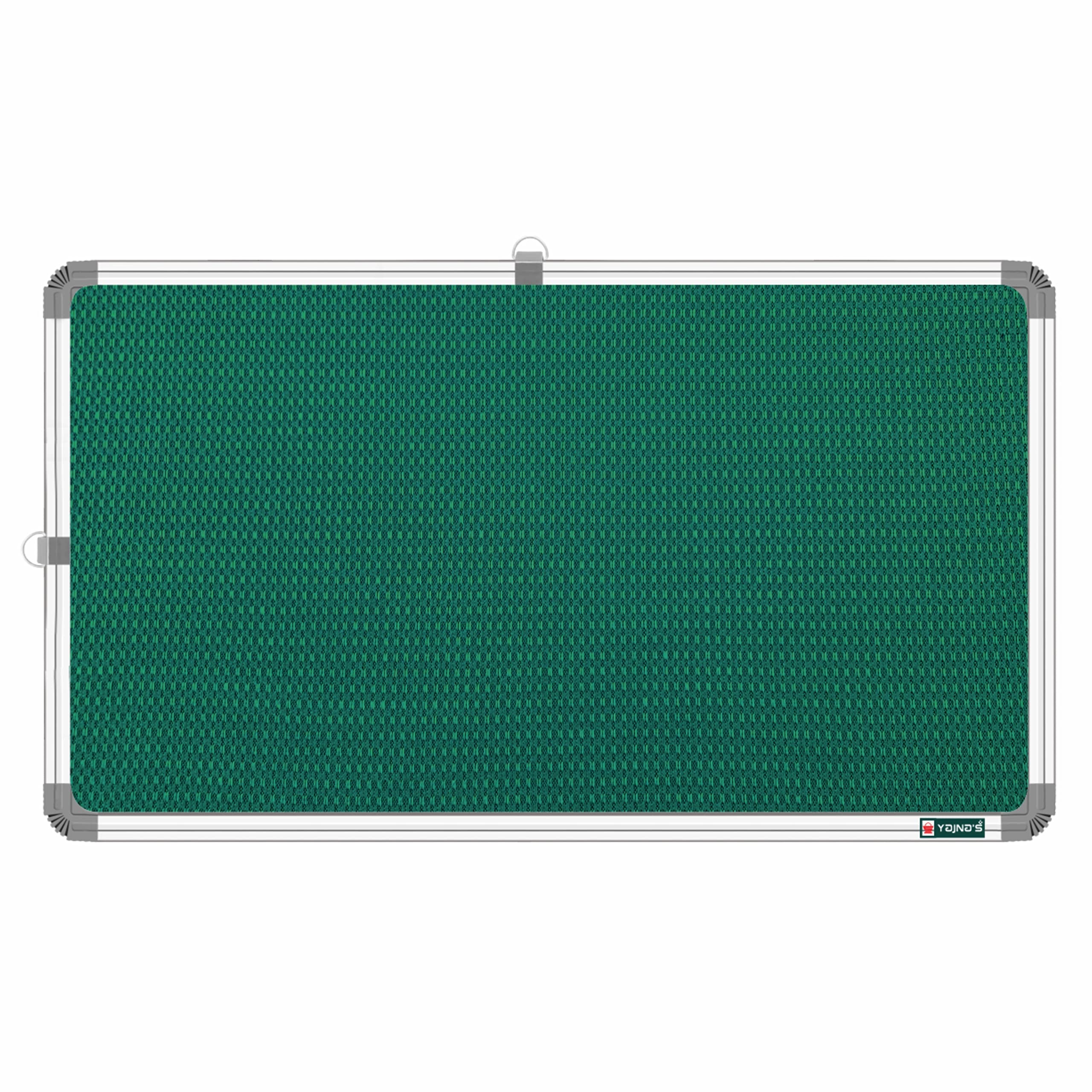 YAJNAS® Tablero de anuncios de color verde de 28 x 41 cm, tablero de pin-up, tablero blando, tablón de anuncios, tablero de exhibición de pin-up para el hogar, la oficina y la escuela (verde, 28 x 41