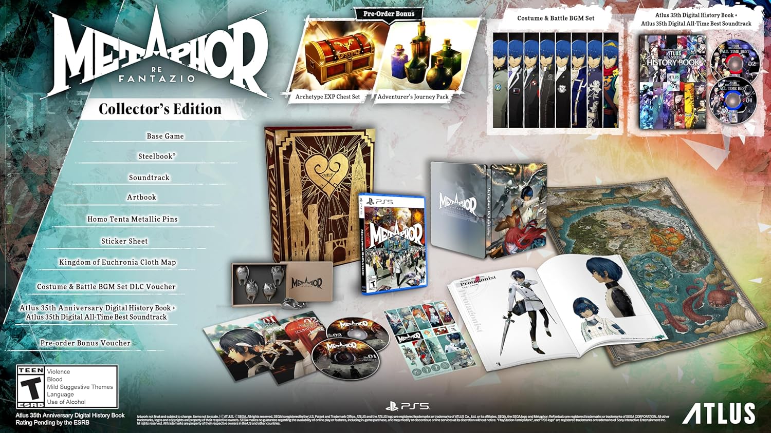 Metaphor: ReFantazio Collector's Edition - PlayStation 5