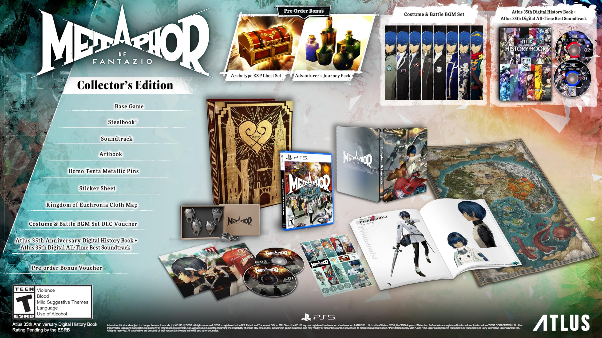 Metaphor: ReFantazio Collector's Edition - PlayStation 5
