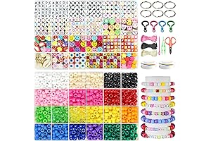 Suziko 7400 Beads for Bracelets Making Kit