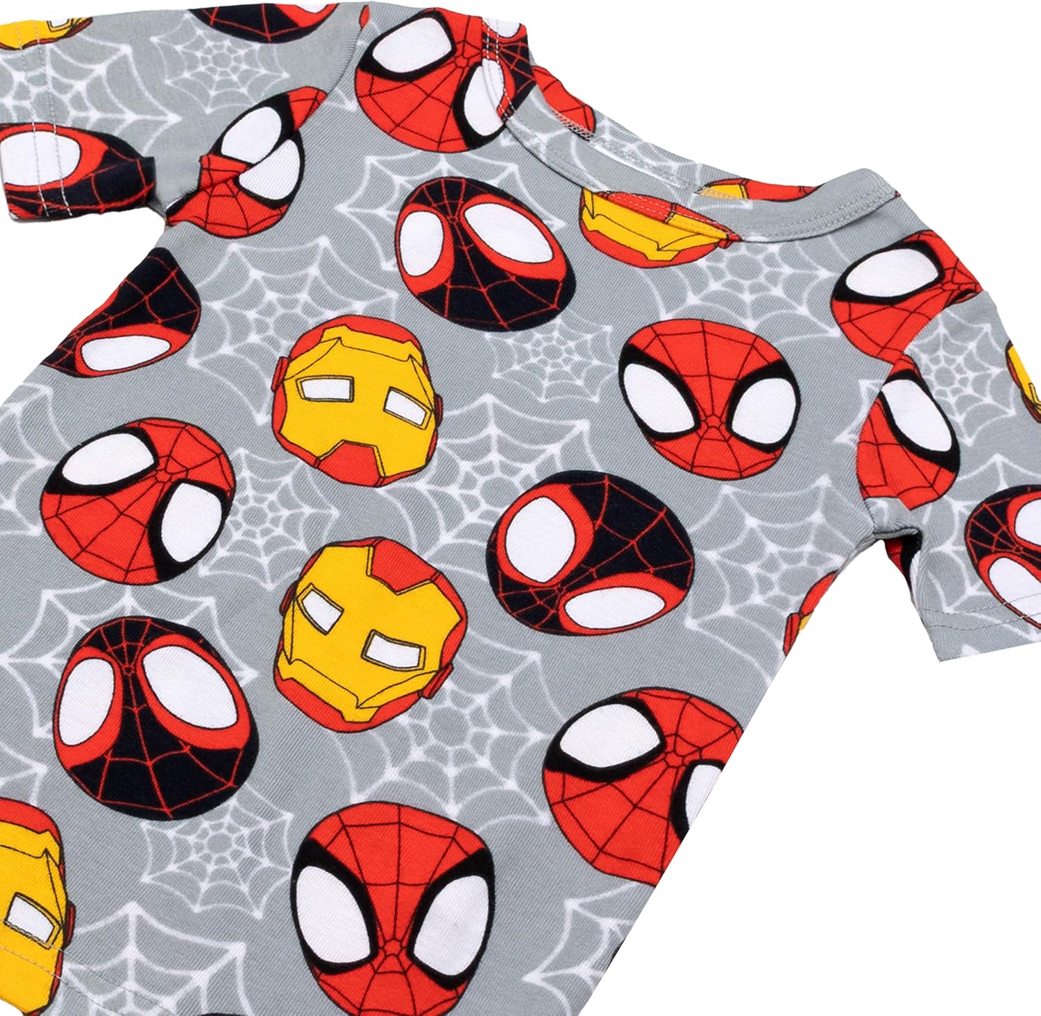 Marvel boys 4-piece Snug-fit Cotton Pajama Set, Soft & Cute for Kids - Image 4