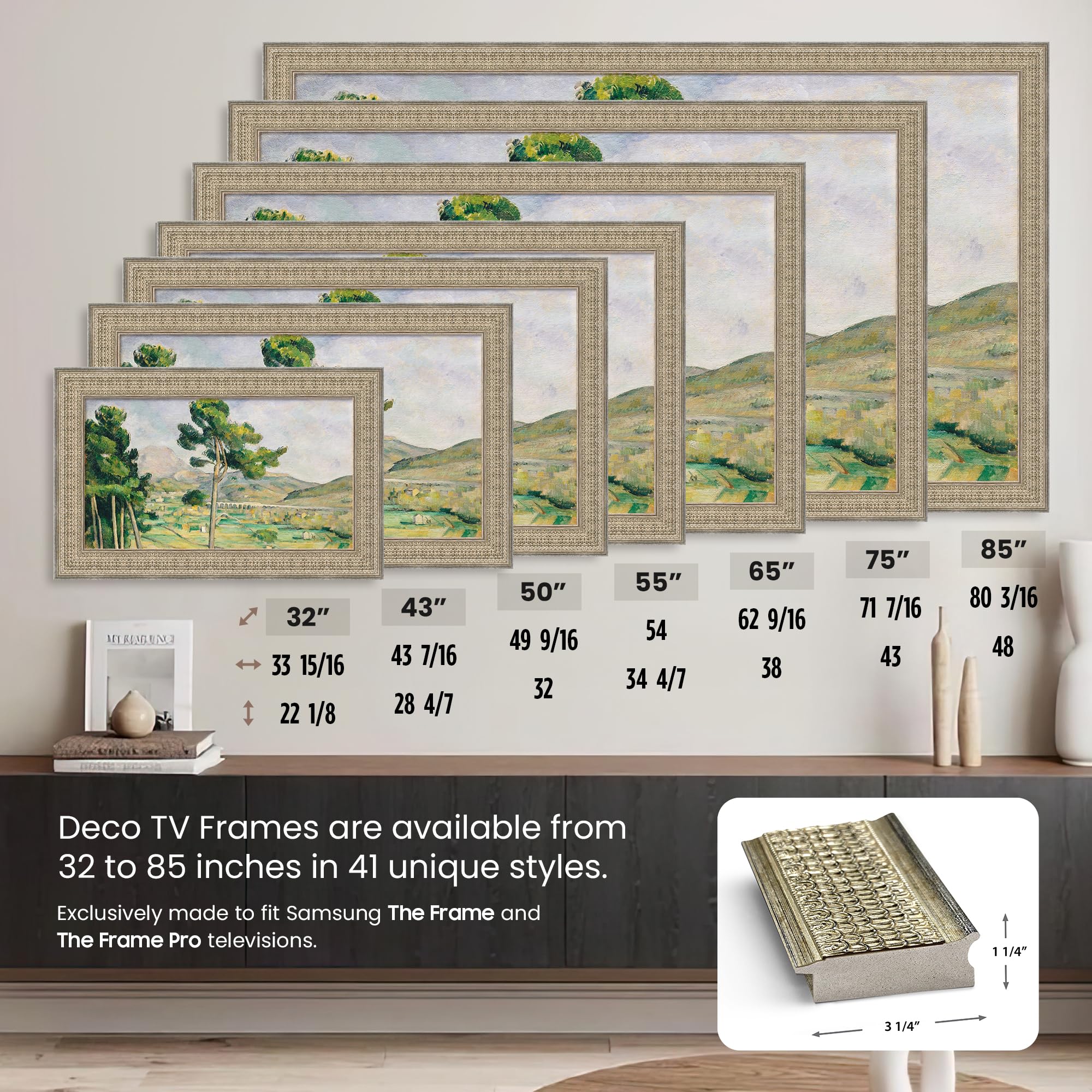  deco frame♡ DecoTVFrames | Premium Samsung The Frame TV Frames & Samsung