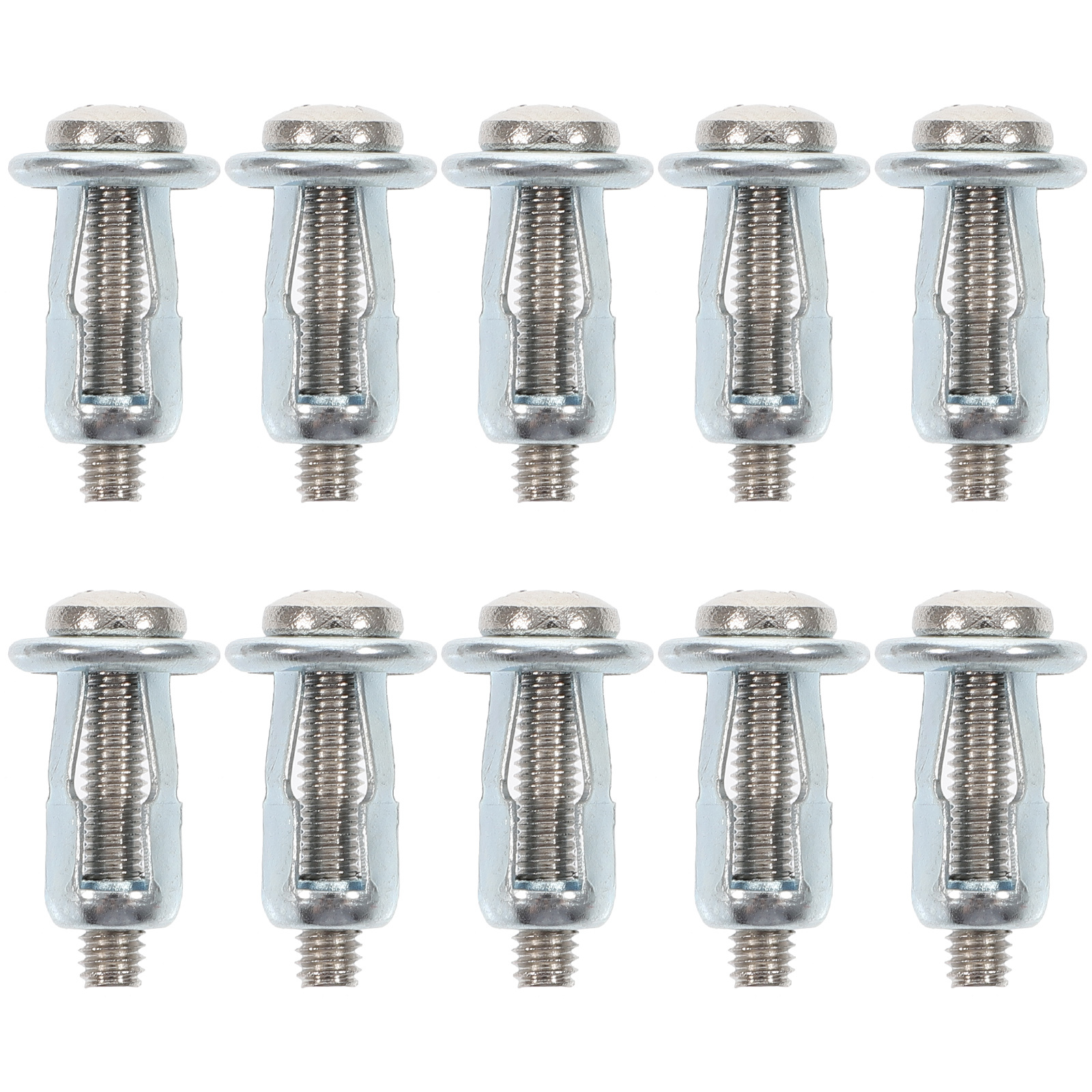 ULTECHNOVO Expansion Screw Hollow Door Anchor 0.9X0.43 Inch Metal