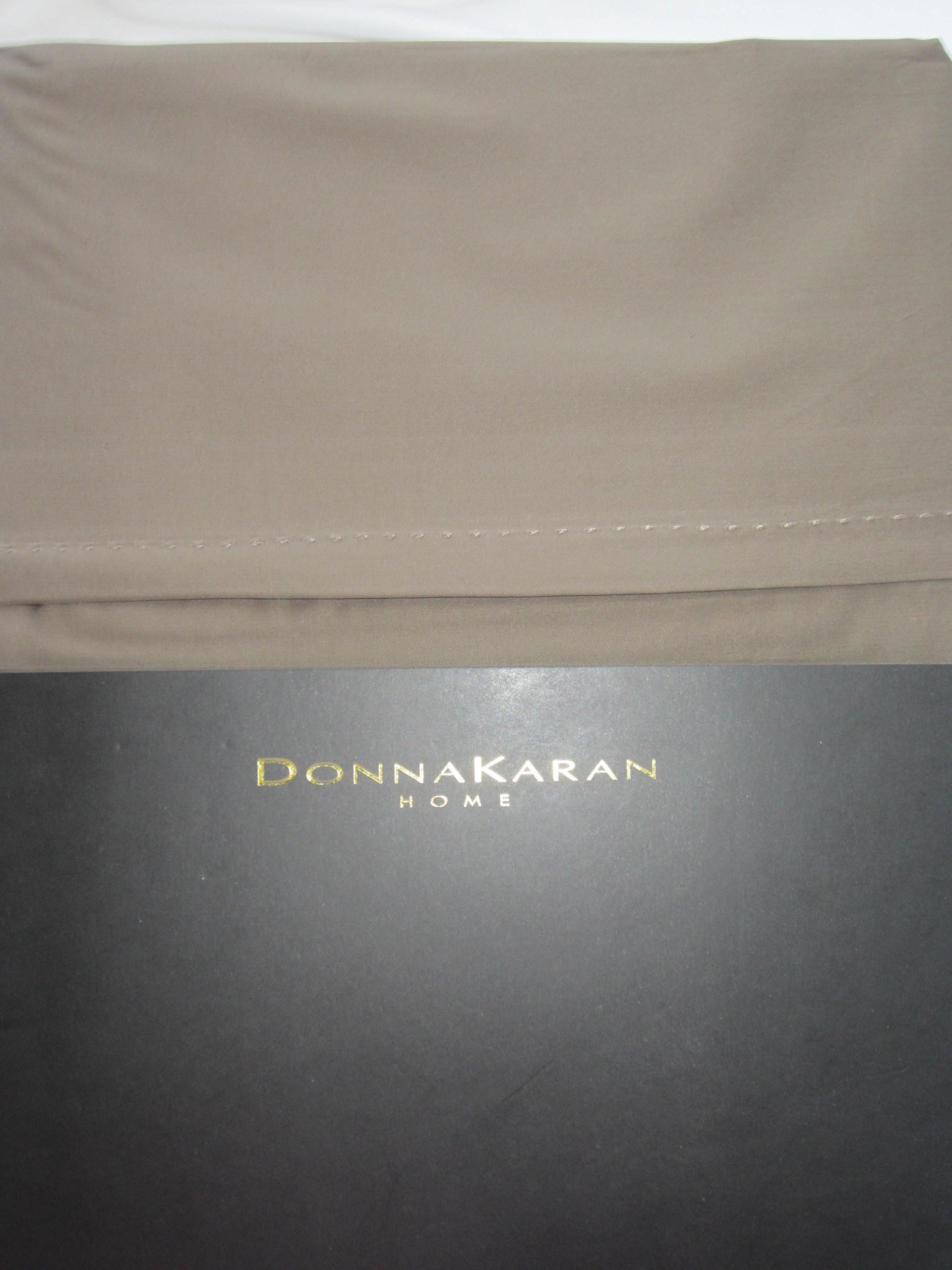 Donna Karan Modern Classics Queen Flat Sheet - Truffle