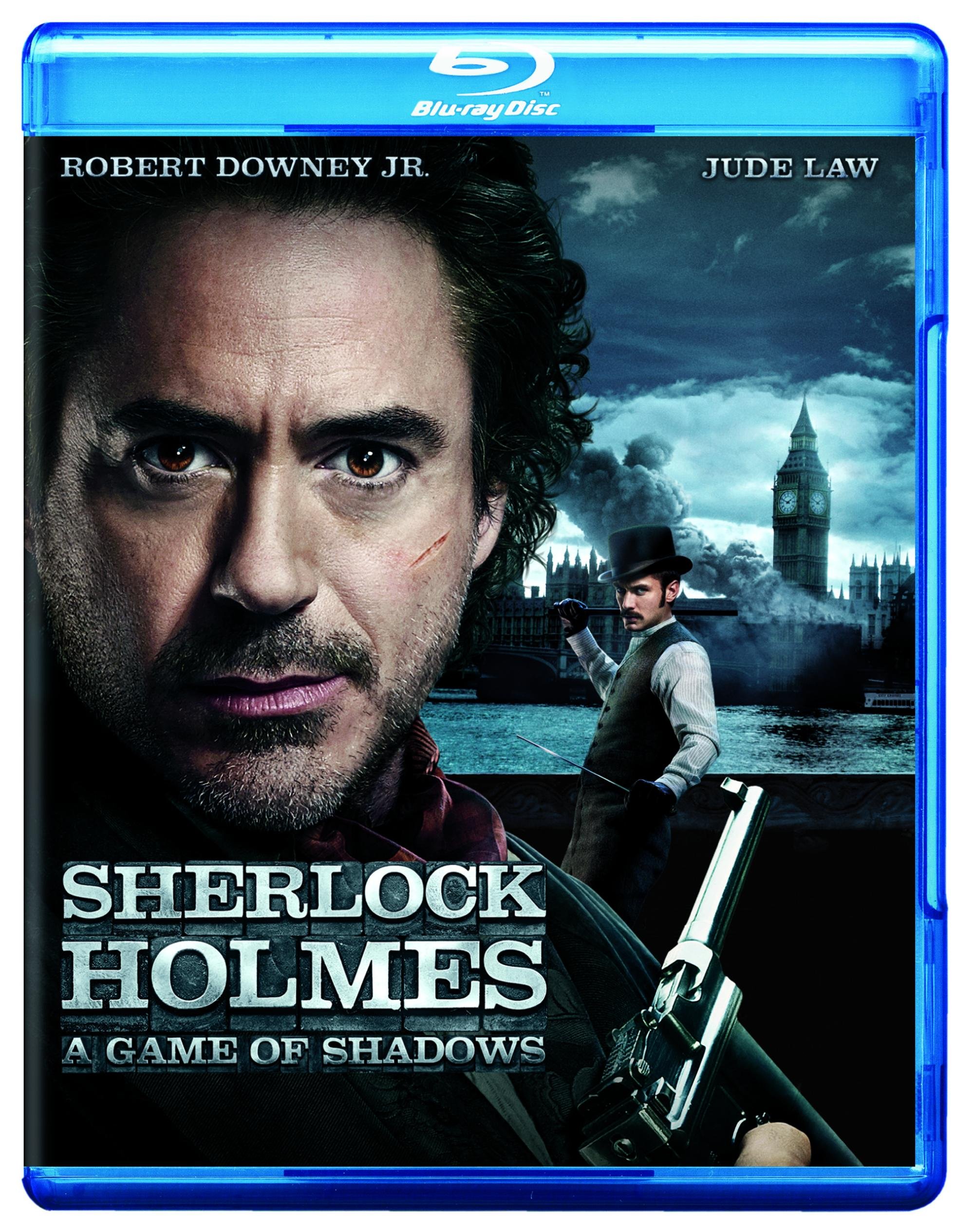 Sherlock Holmes Juego de Sombras Blu-ray para noches de cine de intriga en casa