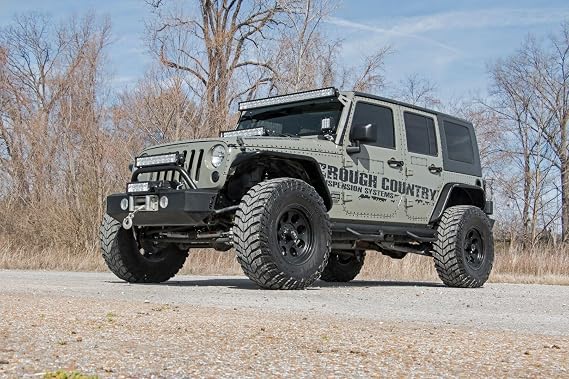 Rough Country 4 X-Series Lift Kit for 07-18 Jeep Wrangler JK Unlimited - 67430