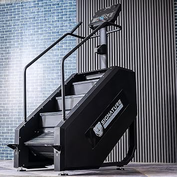 Signature Fitness Continuous Climber Commercial Grade Stair Stepping Machine for Cardio and Lower Body Workouts