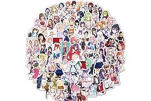 Kawaii Hot Girl Stickers, Sexy Anime Girl Stickers Pack of 100Pcs