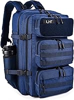 Vista 35 de LHI Mochila Militar Táctica para Hombres y Mujeres 25L/35L Mochila de Asalto del Ejército Bolsa Mochila Pequeña con Portabotellas