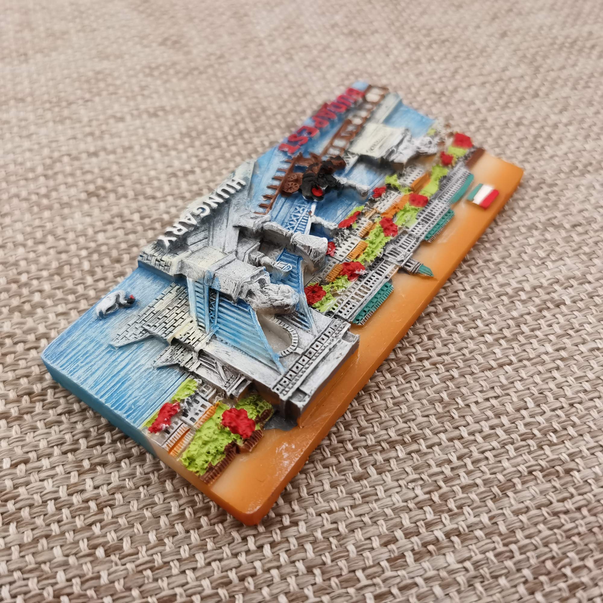 Budapest Ungheria Magnete da frigorifero 3D regalo souvenir, decorazione per casa e cucina, collezione Budapest frigorifero