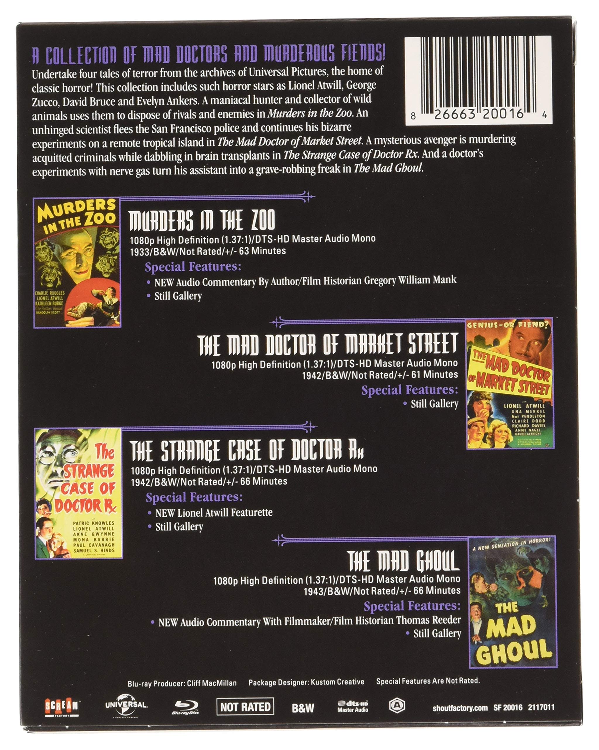 Universal Horror Collection, Vol. 2