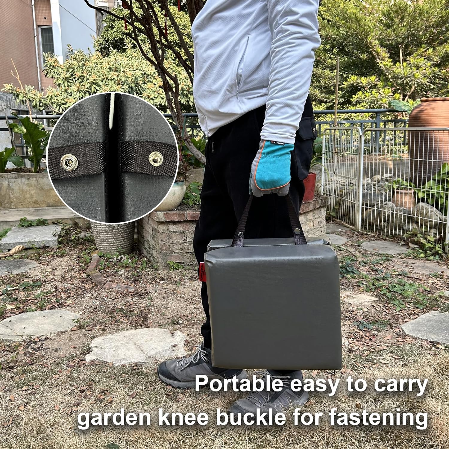 Extra Thick Soft Kneeling Pad for Men and Women, Waterproof Gardening Pads with Memory Foam, Yoga or Exercise Cleaning Knee Cushion, Collapsible Kneeling Mat Non-Slip Bottom Lightweight, Garden Gifts - Image 6