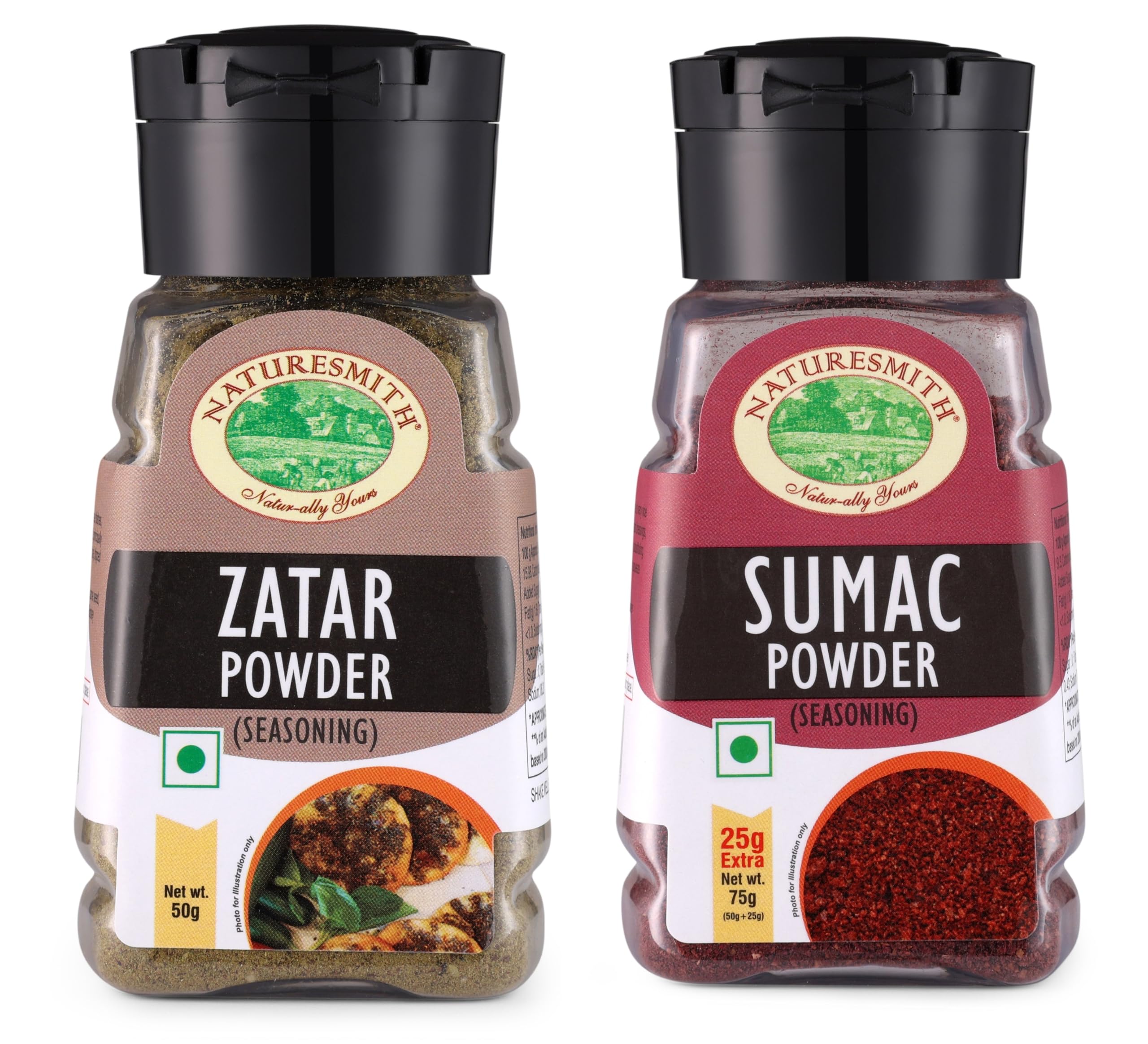 See full amazon price history chart for NATURESMITH Sumac POWDER-50g & NATURESMITH ZATAR POWDER-50g || Combo of Small Sprinkler SEASONINGS || NATURESMITH Sumac POWDER-50g & NATURESMITH ZATAR POWDER-50g || Combo of Small Sprinkler SEASONINGS || (B08YWHVRKZ) Amazon Price History, Amazon Price Tracker