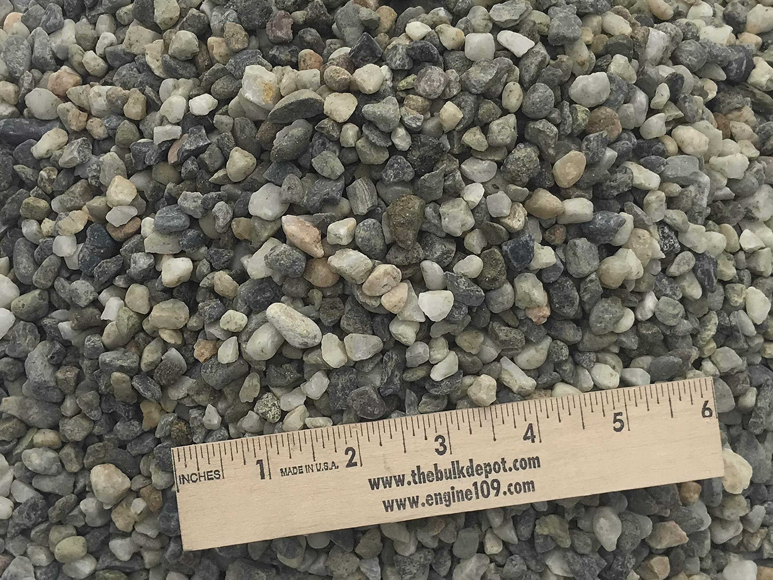 California Black and White Pea Gravel 40 Pounds