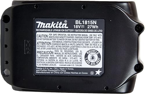 Miniatura 5 de Makita Batería de iones de litio BL1815N 18V 1.5Ah