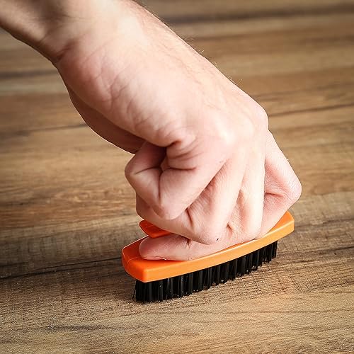 Miniatura 9 de GreatNeck 19025 - Juego de 6 cepillos para uñas y manos, cerdas rígidas, agarre cómodo, calidad de salón o construcción, regalo para bricolaje o