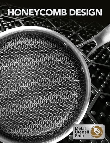 Miniatura 6 de MICHELANGELO Juego de 6 ollas de acero inoxidable de tres capas, 2 cuartos de galón, 3 cuartos y 8 cuartos de galón con tapas, juego de ollas