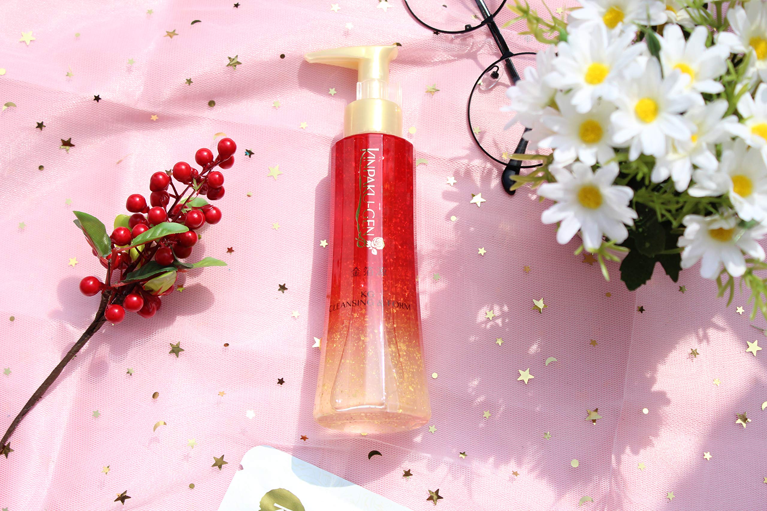 Amazon | KG金箔源 化粧落とし洗顔料 KG クレンジング＆フォーム 保湿