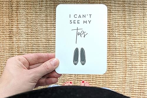 Miniatura 7 de Pregnancy Photo Prop Cards | Track Milestones during Pregnancy, Makes Great Pregnancy Gift