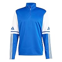 adidas Uomo SQUADRA25 Hoody Team Royal Blue/White, XL Extra Tall