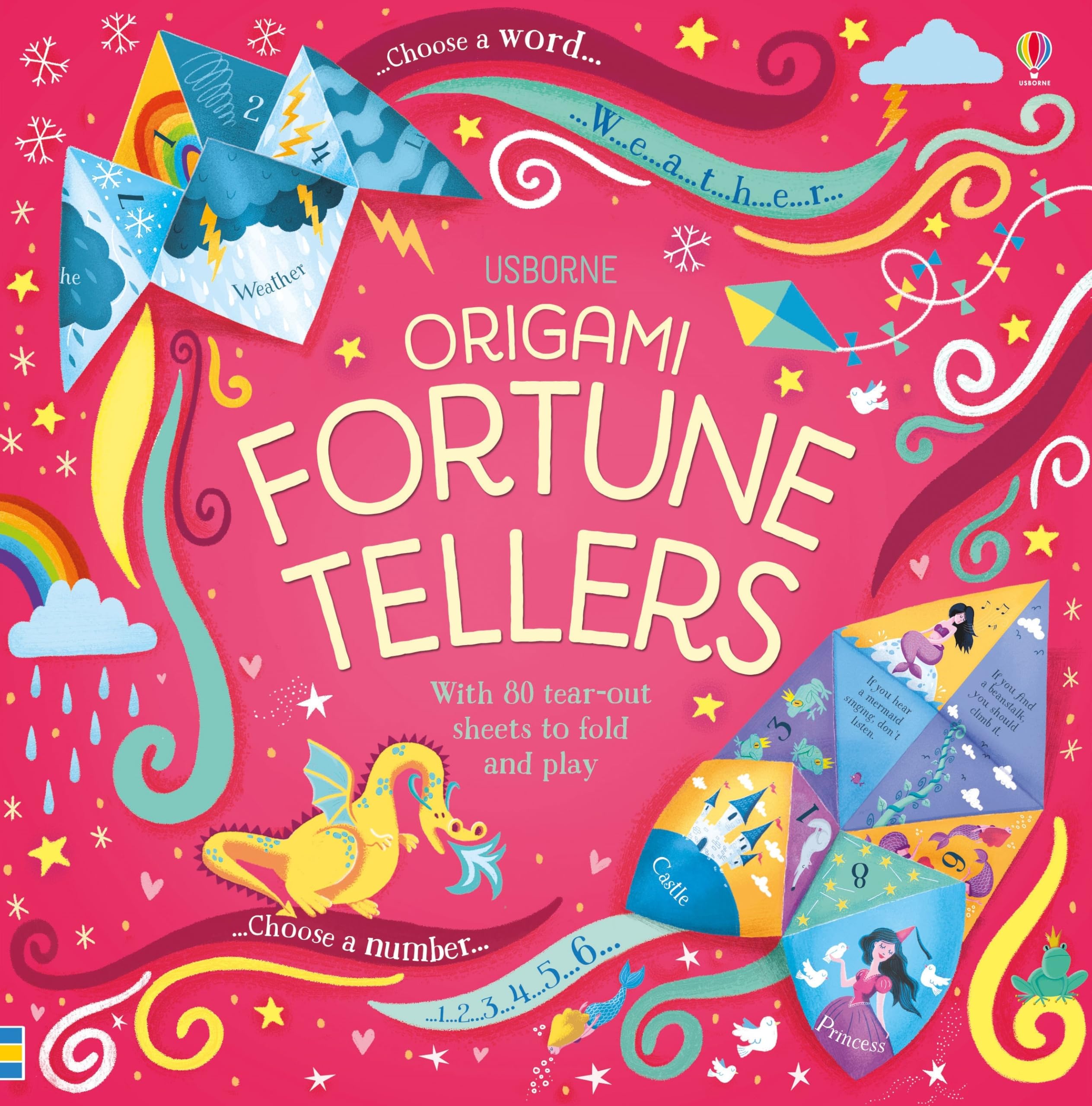 Origami Fortune Tellers (Tear-off Pads) Paperback – 1 Aug. 2017