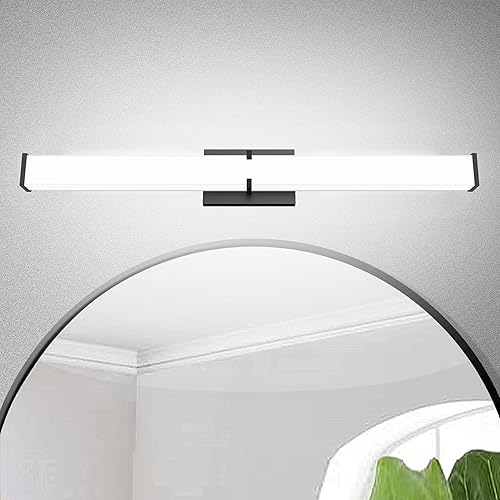 Accesorios de iluminación de baño sobre el espejo 16 pulgadas ETL certificó luces de tocador modernas LED 5700K blanco frío 20W 2000LM regulable