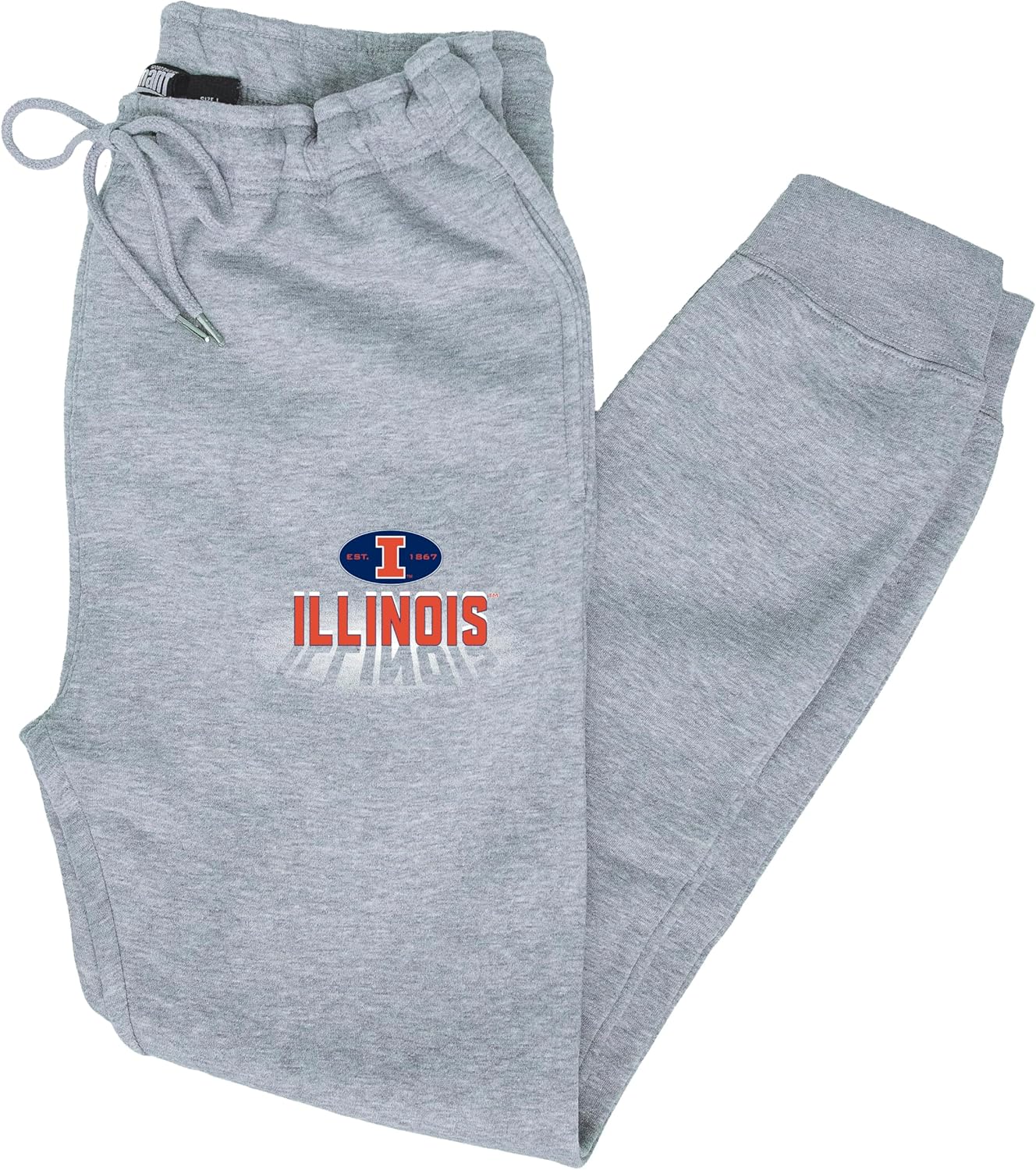 CornBorn Illinois Fighting Illini Jogger Sweatpants | Choose Your Design