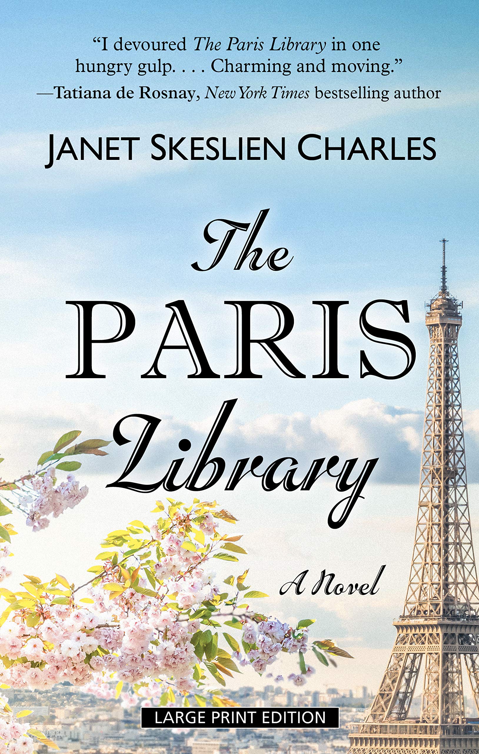 The Paris Library (Wheeler Large Print Book Series)