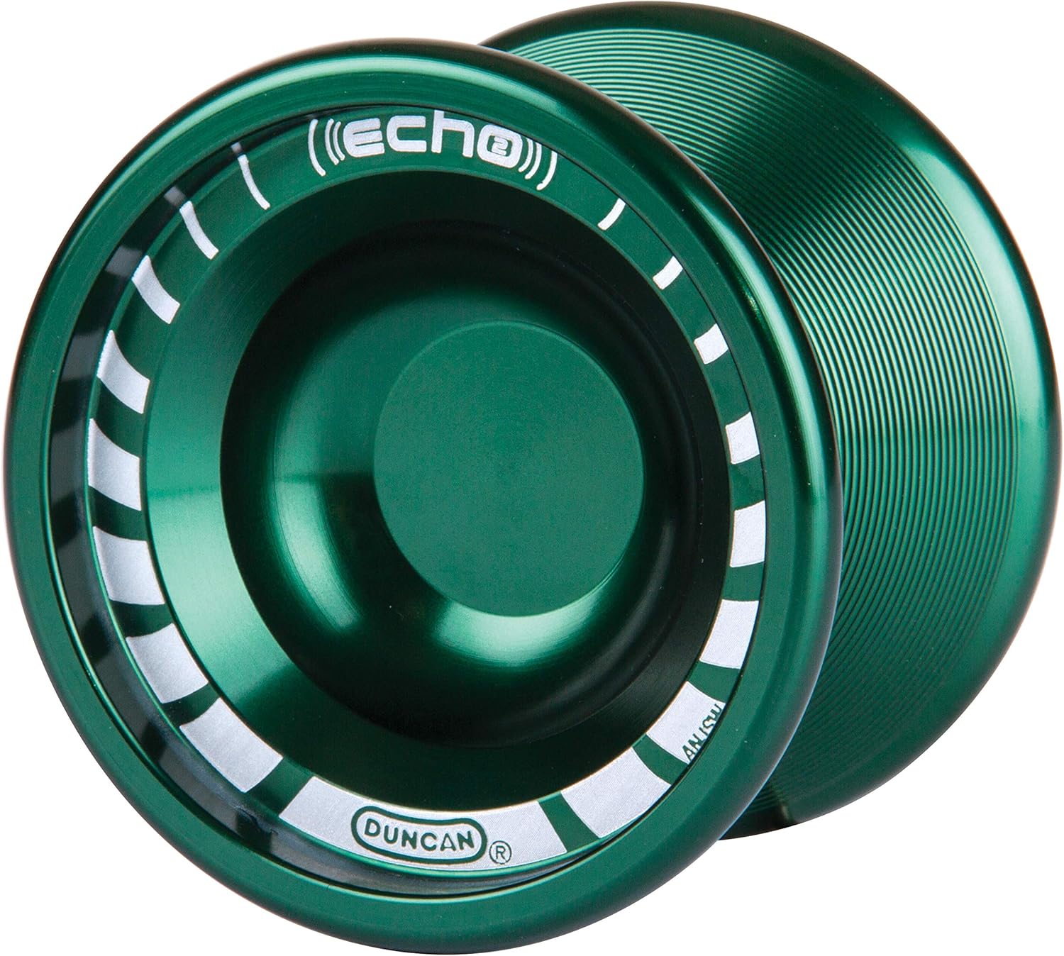 Duncan Toys Echo 2 Yo-Yo [Green], Unresponsive Pro Level Yo-Yo, Concave Bearing