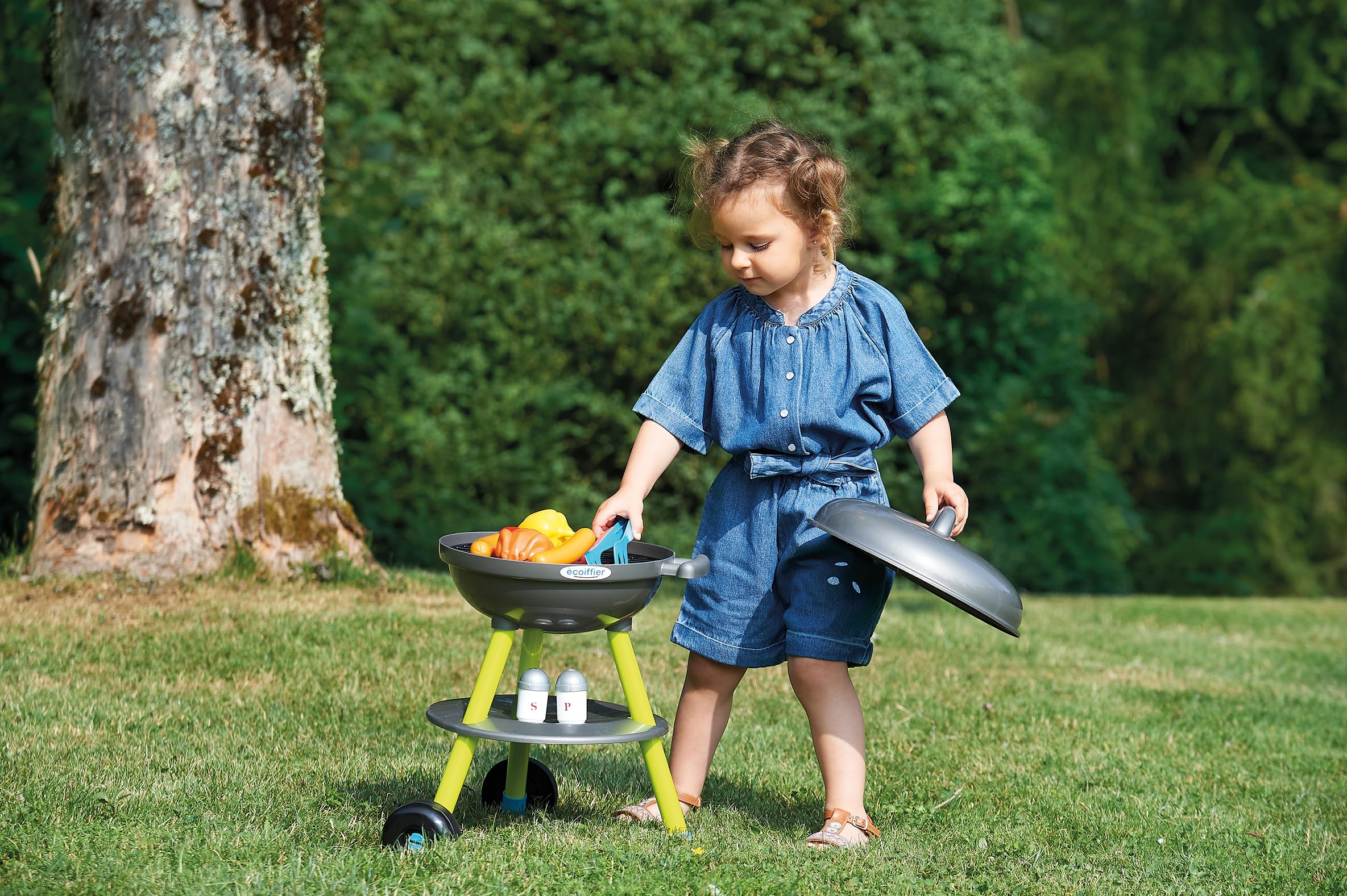Ecoiffier 4668 Barbecue grill ogrodowy, kolorowy