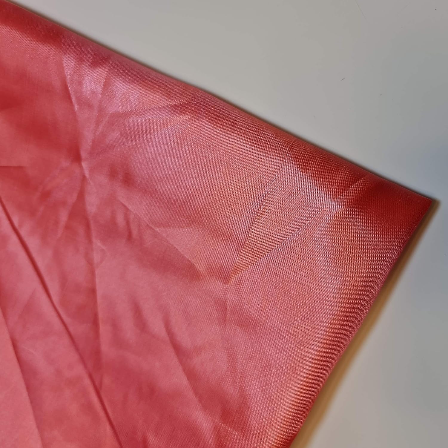 Habotai Dress Skirt Jacket Anti Static Lining Decor Fabric 150cm STH Available in 45 Colours (Coral, 2 Meter) - Image 3