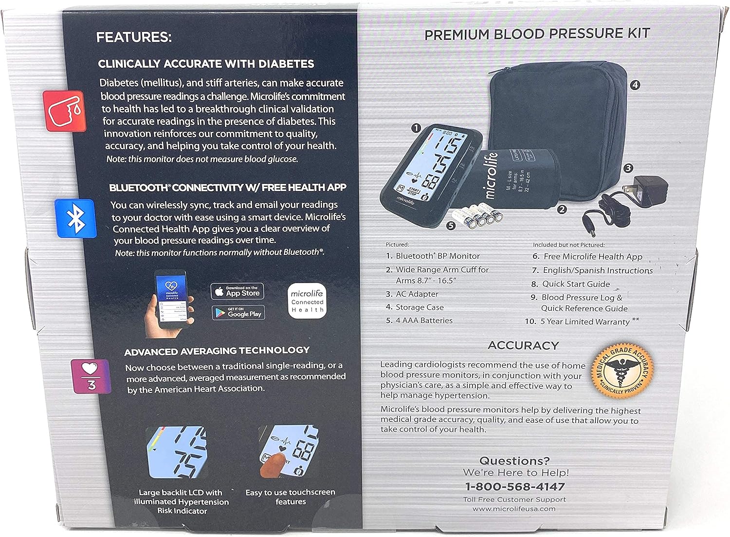 Costco Microlife Bluetooth Upper Arm 