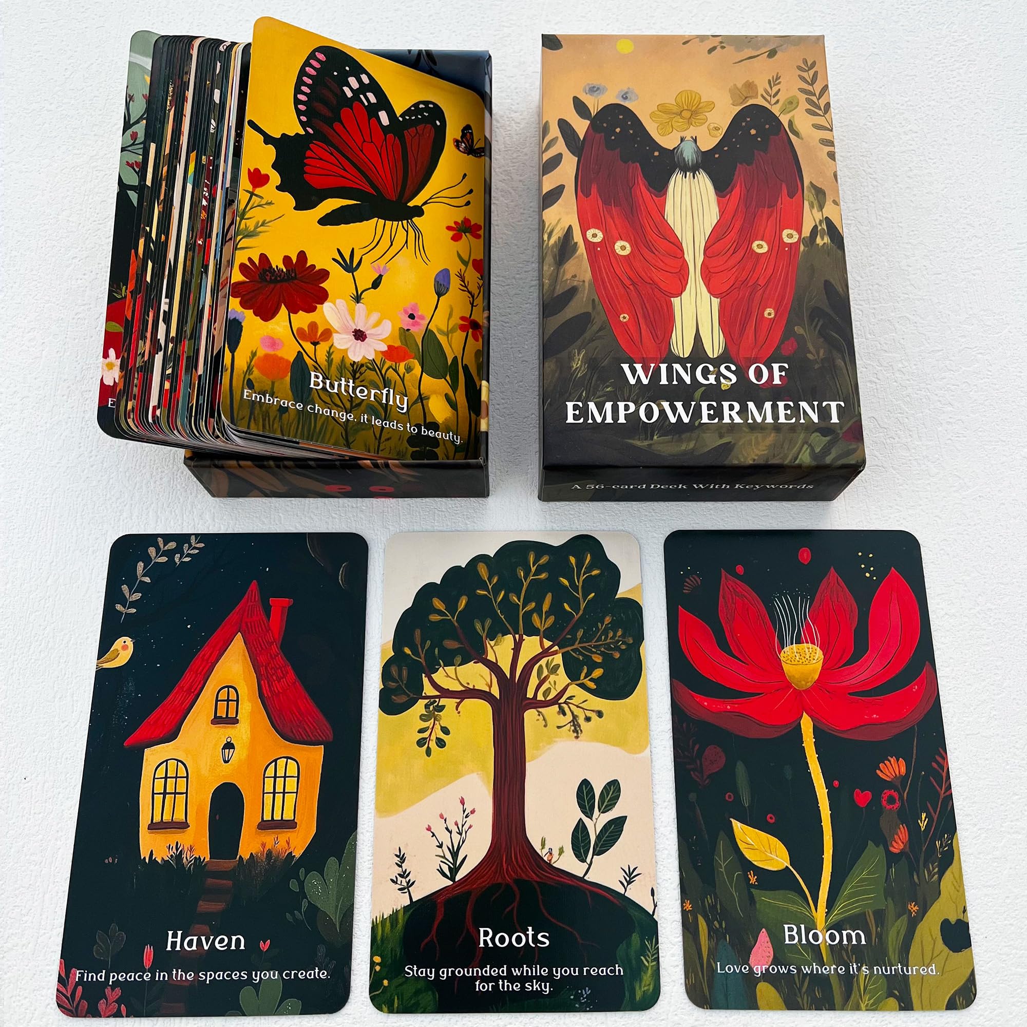 Amazon.com: EMPATHSOUL Inner Power Oracle Cards, Life Oracle Cards