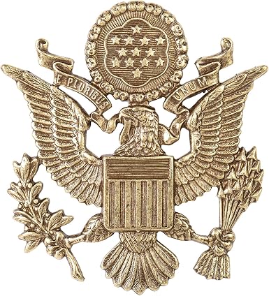 Marlow White AGSU Officer Cap Device 