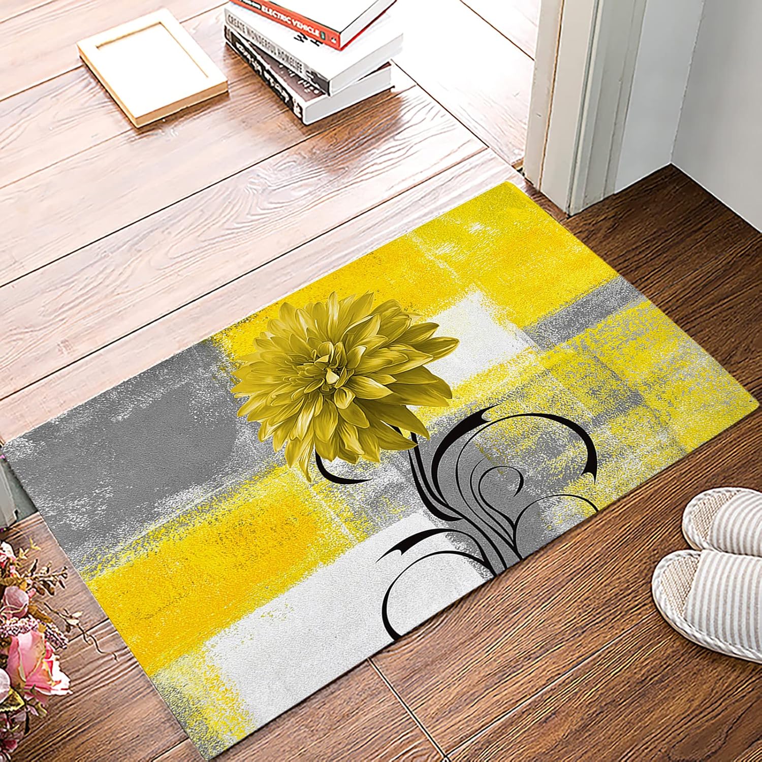 Door Mat Easy Clean Waterproof Shoe Scraper Floor Rugs