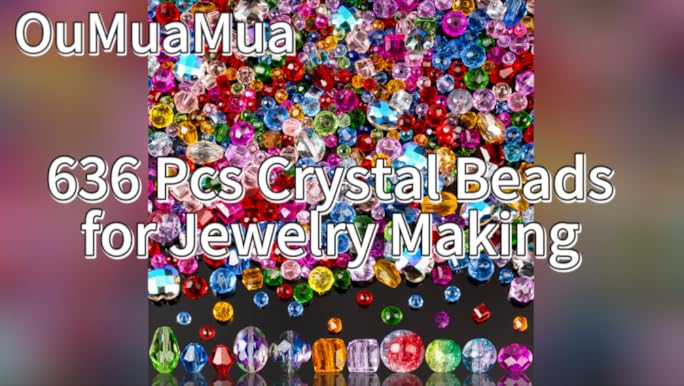beads様 Amazon.com: 636pcs Glass Beads for Jewelry Making - Colorful