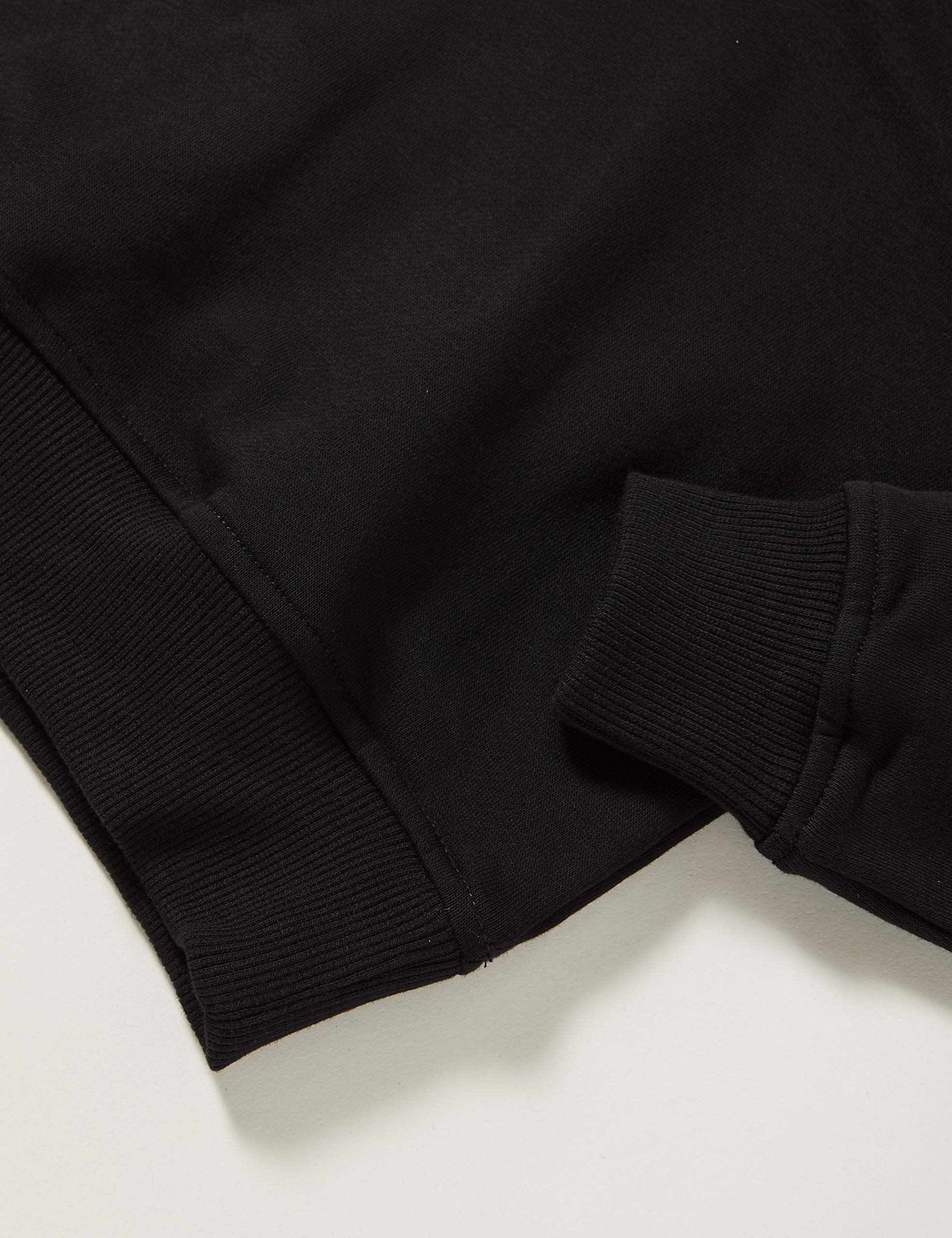 Build Your Brand Dziewczęca bluza z kapturem z krótkim rękawem, dostępna w wielu kolorach, rozmiary 110-164, czarny, 146/152 cm