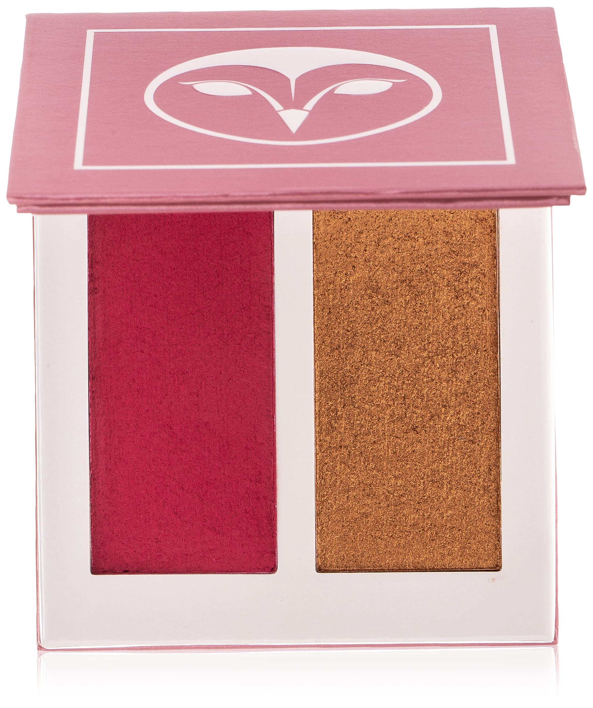 & Los Angeles. Blush & Highlight Cream-Powder Finish Duo. Buildable Blusher Highlighter Bronzer Palette - Opulent Desire