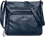 Crossbody Purses for Women Soft Vegan Leather Cross Body Handbag Lightweight Medium Shoulder Purse Travel Casual Bag