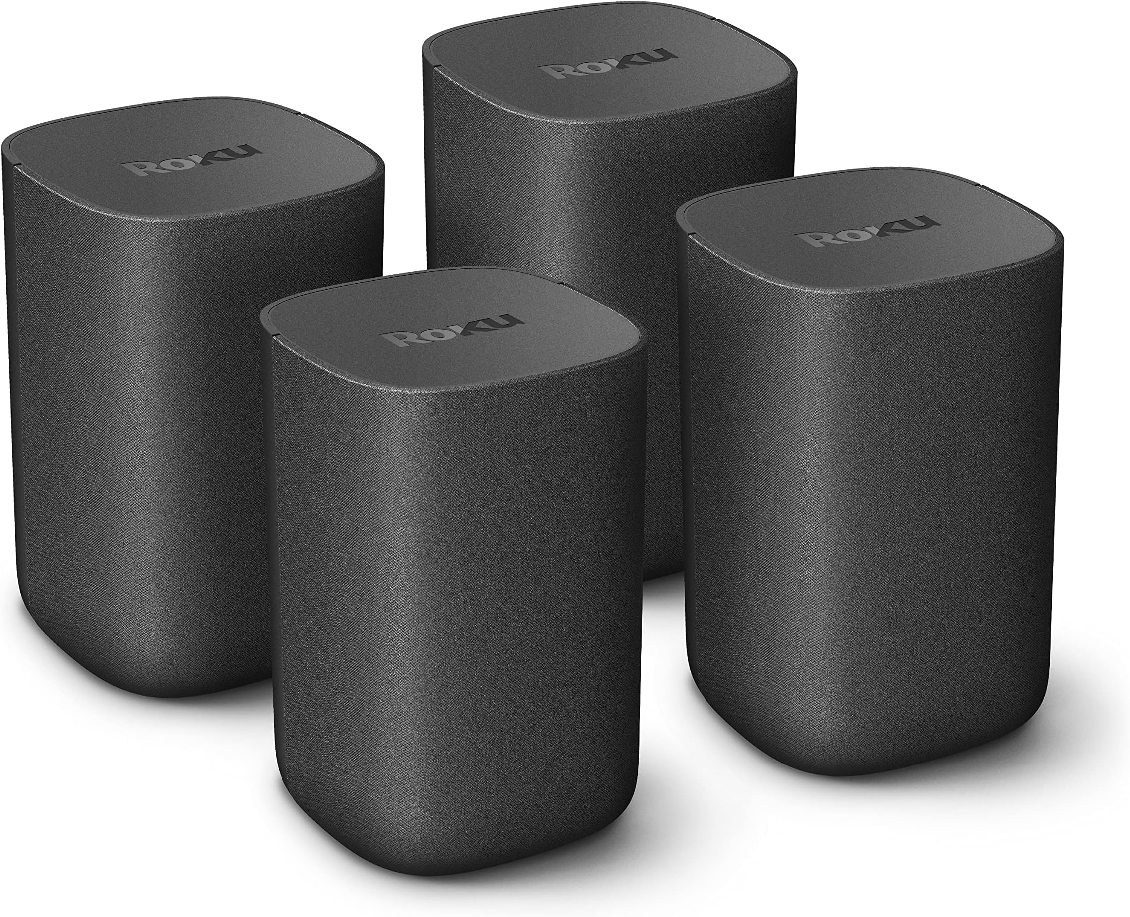 Roku Wireless Speakers 2-Pack for Roku Streambars or TVs, Black