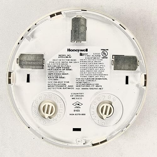 Miniatura 2 de FCI GAMEWELL ATD-L3R-IV - Detector de calor térmico, tasa de aumento de 135  F, marfil, velociticlip