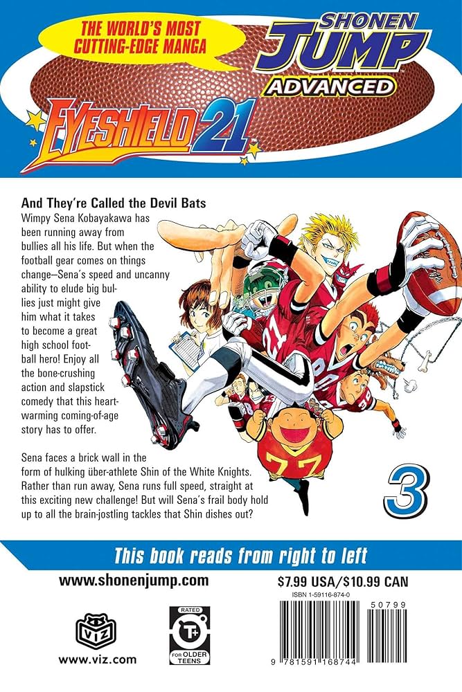 アイシールド21  英語版　漫画　English Manga Eyeshield - 