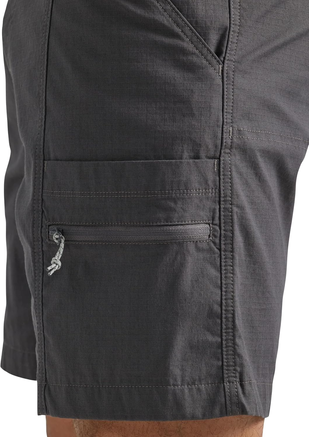 ATG by Wrangler Mens Relaxed Fit Belted Canyon Cliff Shorts - Image 5