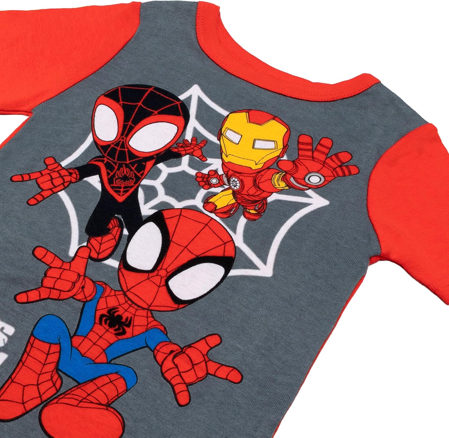 Marvel boys 4-piece Snug-fit Cotton Pajama Set, Soft & Cute for Kids - Image 2