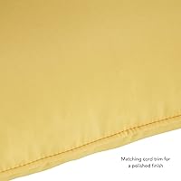 Vista 216 de Greendale Home Fashions 2-Piece Outdoor Deep Seat Cushion Set, Steel Blue Stripe