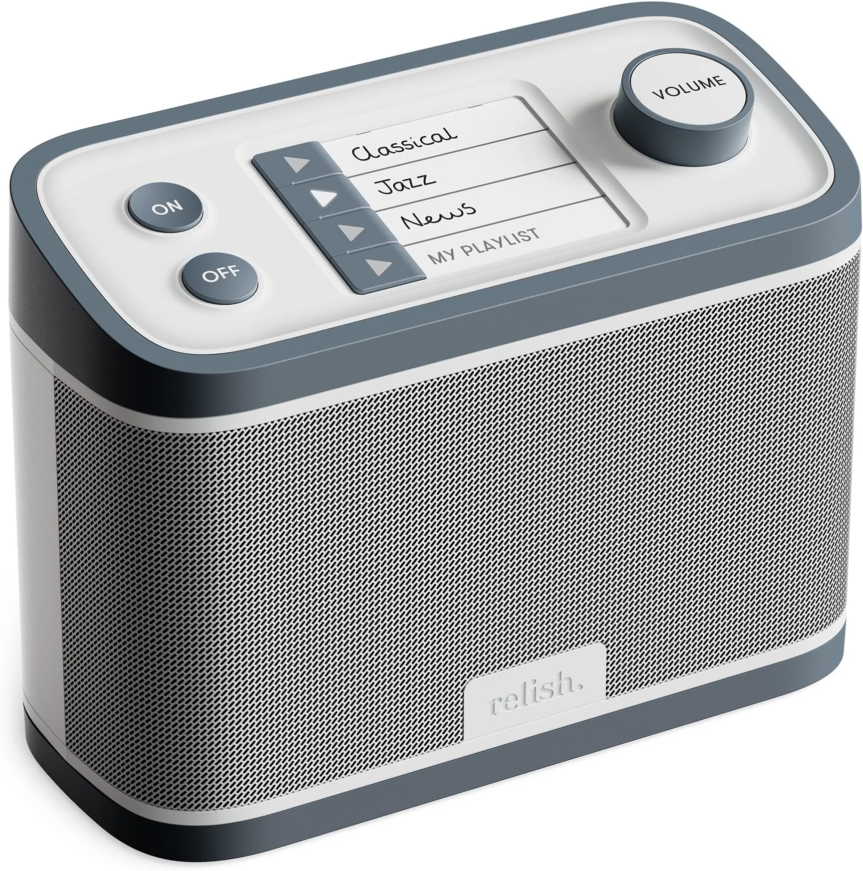 Relish Simple Portable DAB/FM Radio and Music Player for Seniors