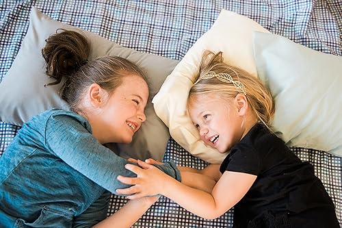 Miniatura 10 de ELLA & MAX Funda de almohada para niños pequeños. Ancla náutica. Suave y tierno. Se adapta a almohadas de 13 x 18 y 14 x 19 pulgadas. Fácil de lavar