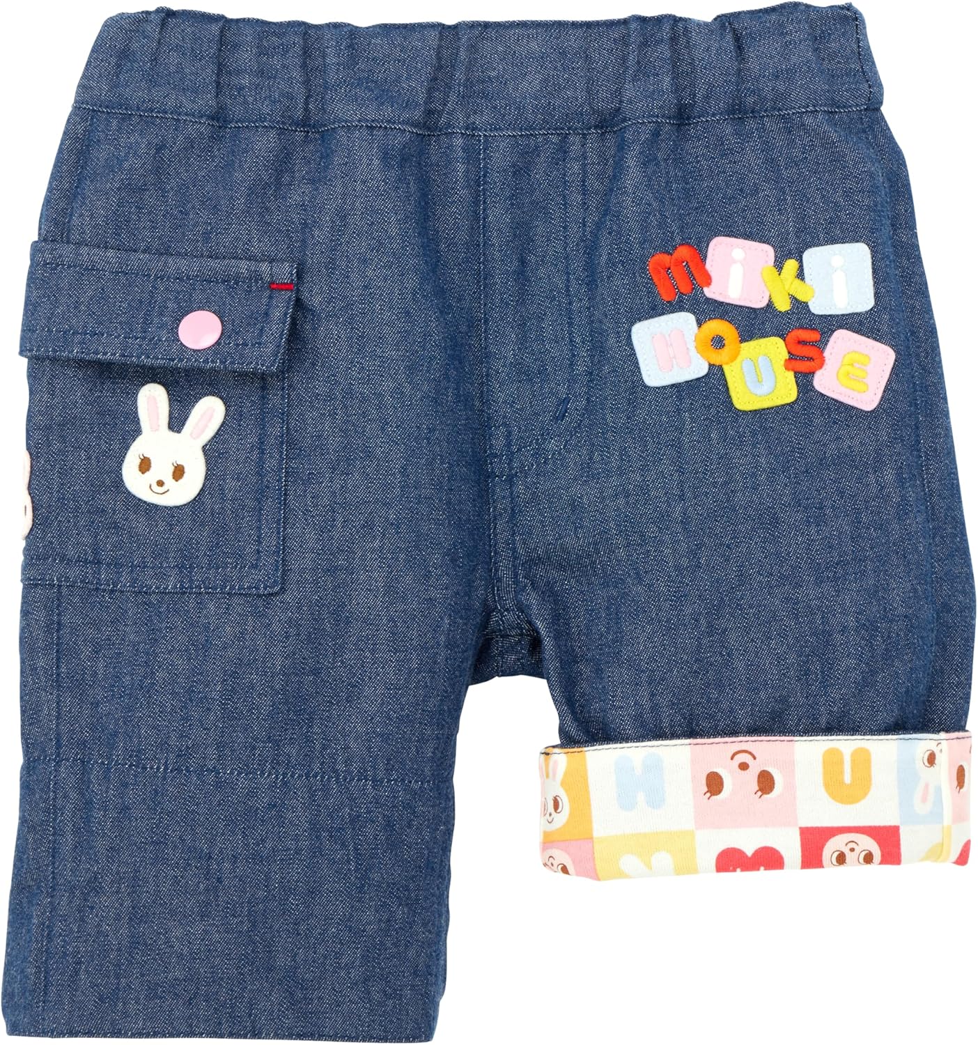 新品】タグ付き エンポリオアルマーニ 紺デニム調パンツ W30/34L 綿